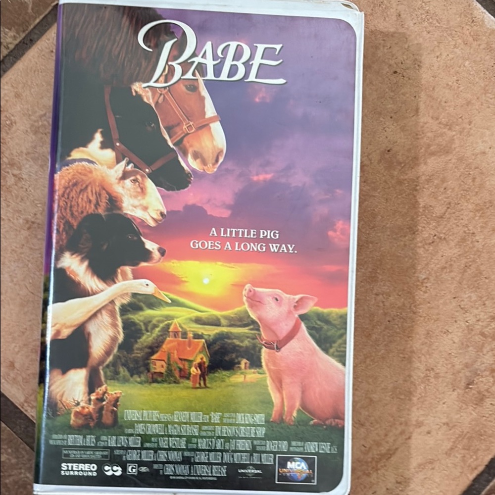 Universal Purple and Orange Babe DVD